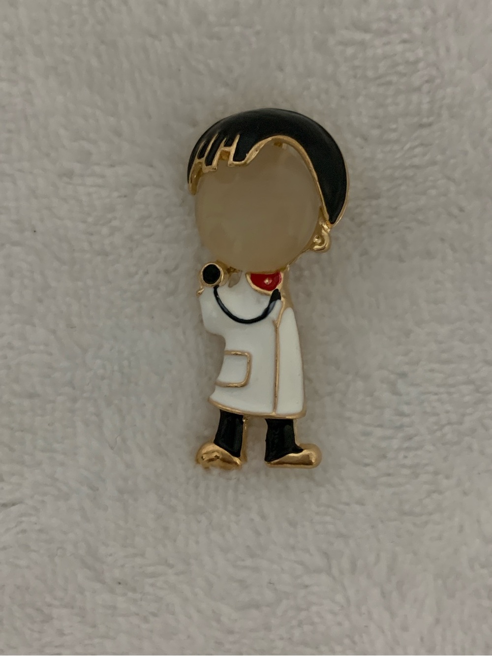 Medical Theme Brooch - Nurse/Doctor Character